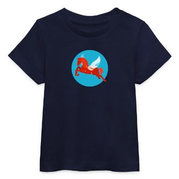 Pegasus - Baby Organic T-shirt by Stanley/Stella - navy - Front