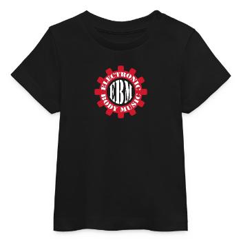 Musique corporelle électronique dans le cercle EBM, Red Gear - T-shirt bébé bio Stanley/Stella - noir - Devant