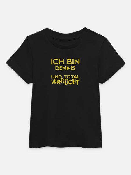 Dennis Dennis - Baby Organic T-Shirt Baby Creator von Stanley/Stella - Schwarz