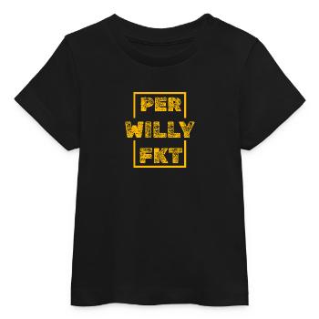 Perfekt Einzigartig Willy - Baby Organic T-Shirt Baby Creator von Stanley/Stella - Schwarz - Vorne