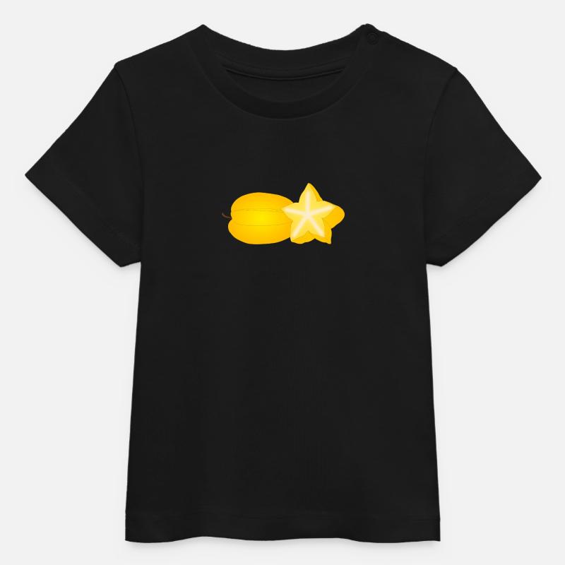 Sternfrucht - Baby Organic T-Shirt Baby Creator von Stanley/Stella - Schwarz