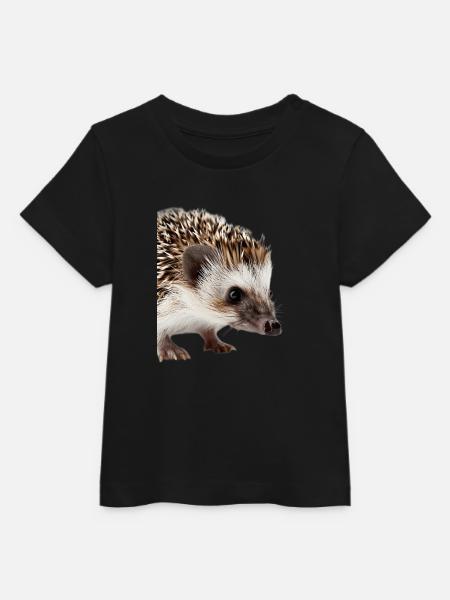 Igel - Baby Organic T-Shirt Baby Creator von Stanley/Stella - Schwarz