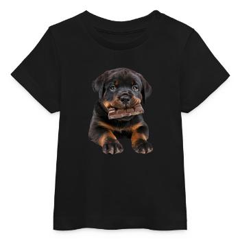 Rottweiler - Baby Organic T-Shirt Baby Creator von Stanley/Stella - Schwarz - Vorne