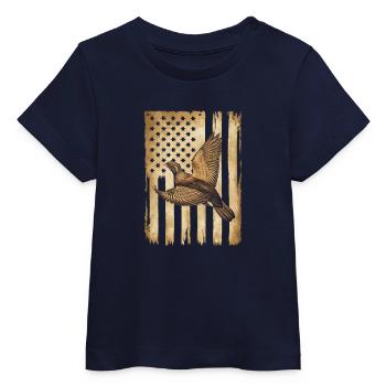 Auerhahn - Baby Organic T-Shirt Baby Creator von Stanley/Stella - Navy - Vorne
