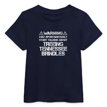 Arborisage Tennessee Bringé - T-shirt bébé bio Stanley/Stella - marine - Devant
