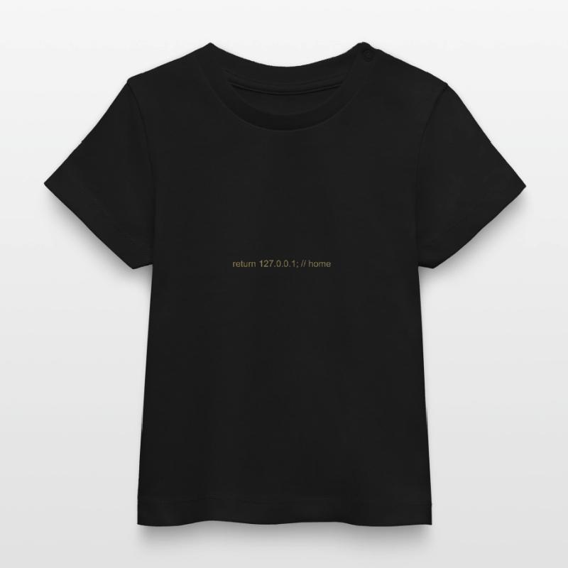Programmierer Nerd IT Witz Developer Zuhause Baby Organic T-Shirt Baby Creator von Stanley/Stella
