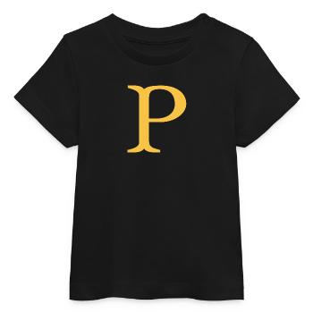 P - Baby Organic T-shirt by Stanley/Stella - black - Front