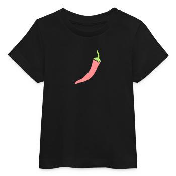 Épices piment - T-shirt bébé bio Stanley/Stella - noir - Devant
