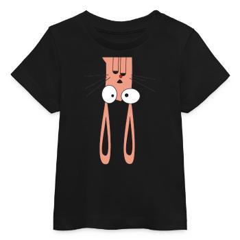 Bunny Ups - Baby Organic T-Shirt Baby Creator von Stanley/Stella - Schwarz - Vorne