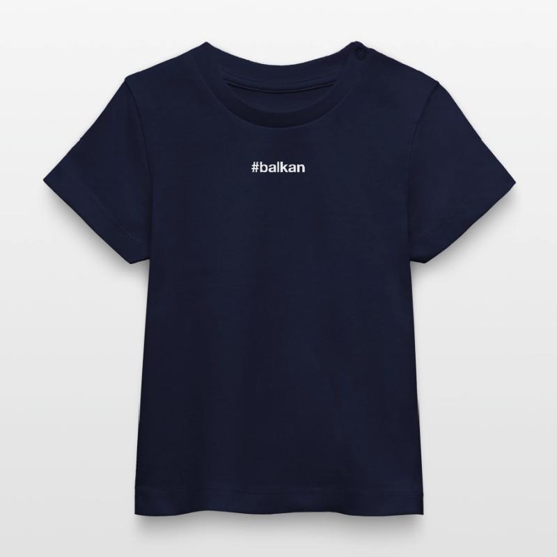 BALKAN Hashtag Baby Organic T-Shirt Baby Creator von Stanley/Stella