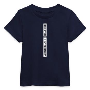 Abschlussklasse 2026 Farbe Weiss - Baby Organic T-Shirt Baby Creator von Stanley/Stella - Navy - Vorne