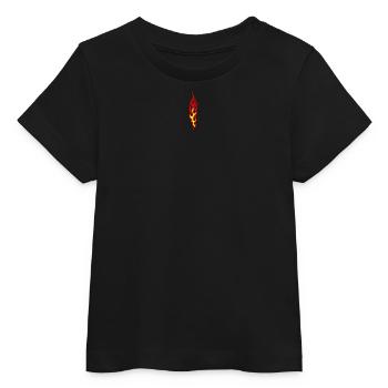 fiamma - T-shirt neonato bio di Stanley/Stella - nero - Fronte
