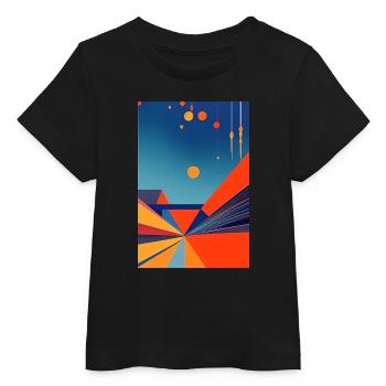 Abstrakte Kunst - Baby Organic T-Shirt Baby Creator von Stanley/Stella - Schwarz - Vorne