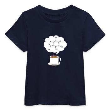 Chemie Wissenschaft Physik Labor Strukturformel - Baby Organic T-Shirt Baby Creator von Stanley/Stella - Navy - Vorne