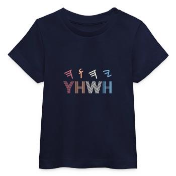 Yeshua Judaïsme juif - T-shirt bébé bio Stanley/Stella - marine - Devant