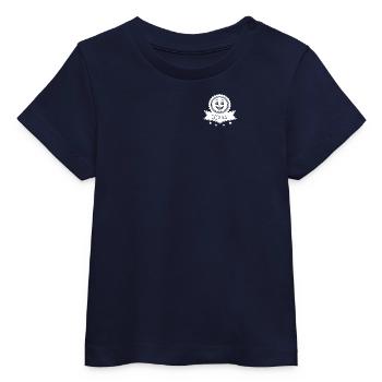 Lööli EMBLEM - Baby Organic T-Shirt Baby Creator von Stanley/Stella - Navy - Vorne