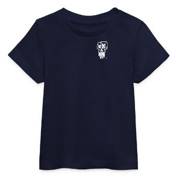 Skull tag - Baby Organic T-Shirt Baby Creator von Stanley/Stella - Navy - Vorne