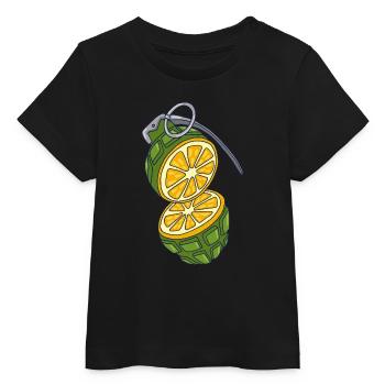 Tarnung einer Orange - Baby Organic T-Shirt Baby Creator von Stanley/Stella - Schwarz - Vorne