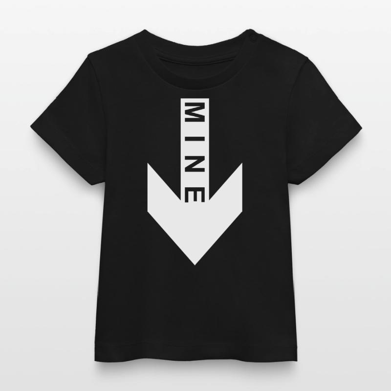 Mine flèche vers le bas T-shirt bébé bio Stanley/Stella