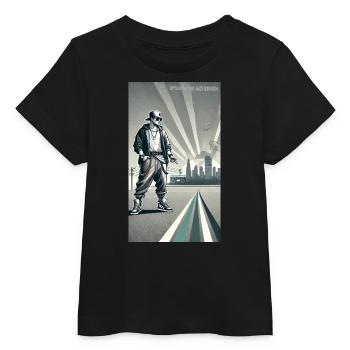 Hiphoper 127 0 0 1 is my hood - Baby Organic T-Shirt Baby Creator von Stanley/Stella - Schwarz - Vorne