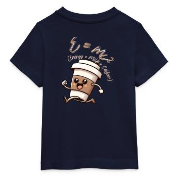 E-mc2 - Baby Organic T-shirt by Stanley/Stella - navy - Back