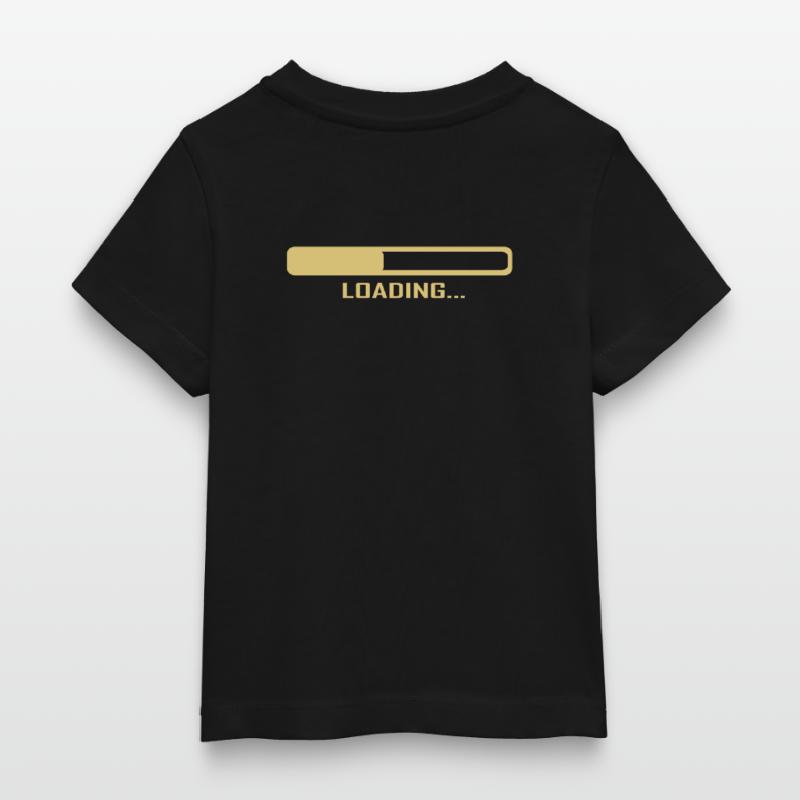 Loading Bar - Computer Baby Organic T-shirt by Stanley/Stella