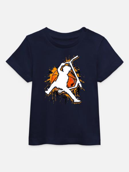 Stunt Scooter - Roller - Stuntscooter - Baby Organic T-Shirt Baby Creator von Stanley/Stella - Navy