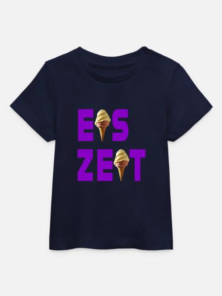Eiszeit violet - Baby Organic T-Shirt Baby Creator von Stanley/Stella - Navy