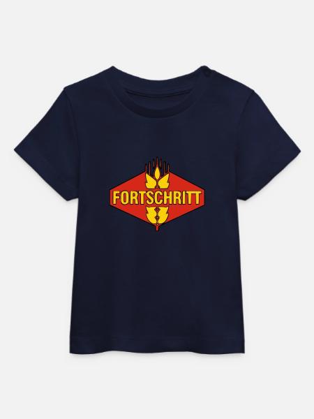 Fortschritt schwarz-rot-gold - Baby Organic T-Shirt Baby Creator von Stanley/Stella - Navy