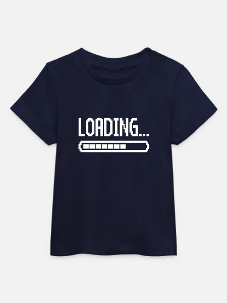 loading ladebalken - Baby Organic T-Shirt Baby Creator von Stanley/Stella - Navy