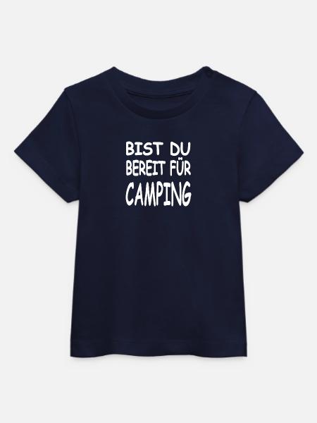 Camping - Baby Organic T-Shirt Baby Creator von Stanley/Stella - Navy