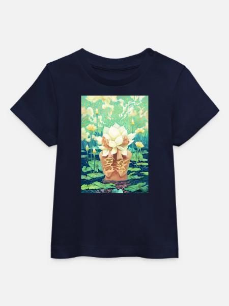 See Rose - Baby Organic T-Shirt Baby Creator von Stanley/Stella - Navy