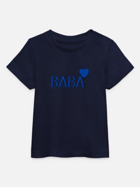 Baba Luftballon - Baby Organic T-Shirt Baby Creator von Stanley/Stella - Navy