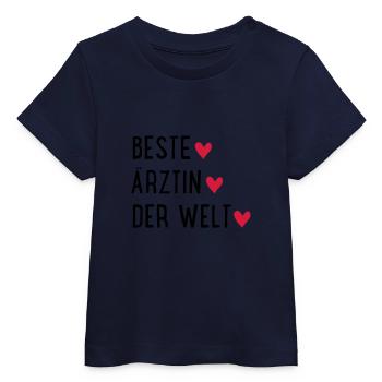 Ärztin - Baby Organic T-Shirt Baby Creator von Stanley/Stella - Natur - Vorne