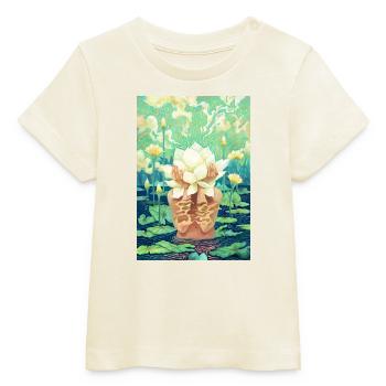 See Rose - Baby Organic T-Shirt Baby Creator von Stanley/Stella - Natur - Vorne