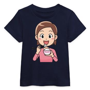 sushi reis rice chopsticks food essen japan51 - Baby Organic T-Shirt Baby Creator von Stanley/Stella - Hellrosa - Vorne