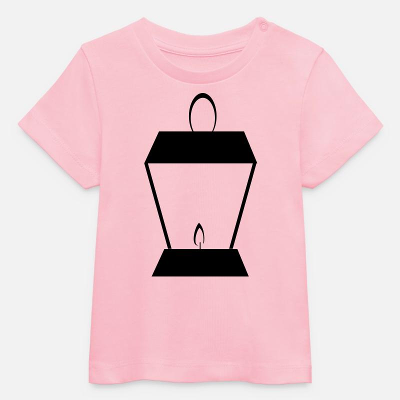 Lantern - T-shirt bébé bio Stanley/Stella - rose pâle