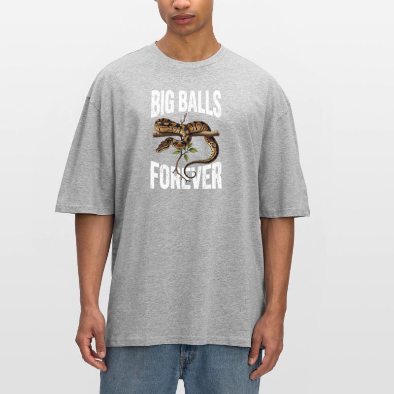 Kongepython Slanger Elsker Terrarium Python Oversize unisex T-shirt