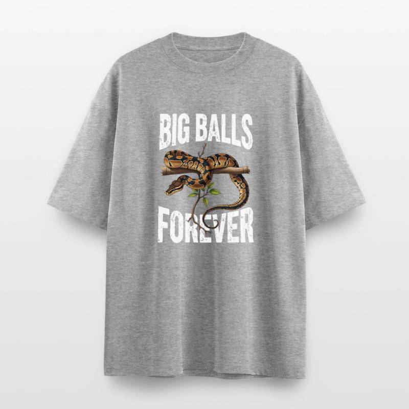 Kongepython Slanger Elsker Terrarium Python Oversize unisex T-shirt