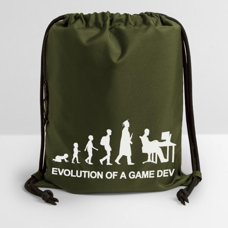 Game Developer Evolution Gymsac made from recycled material