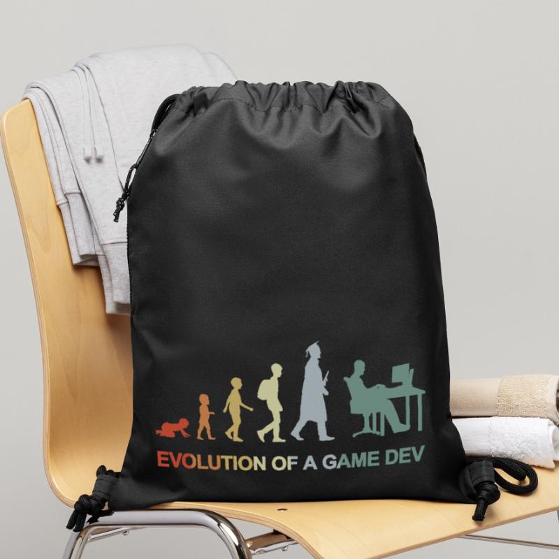 Game Dev Evolution Gymsac made from recycled material