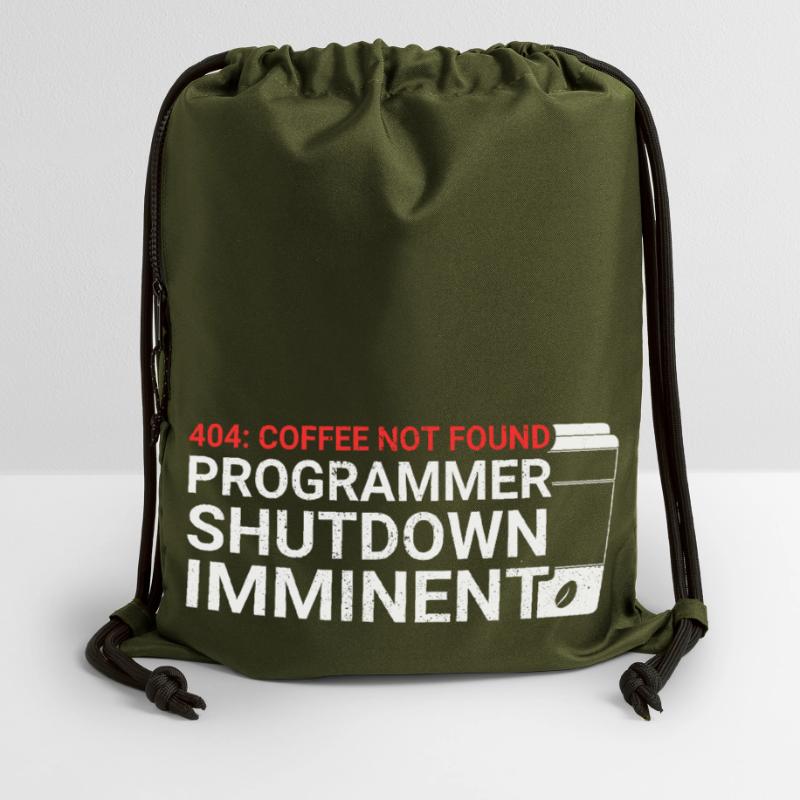 Programmers generate code from coffee Gymsac made from recycled material