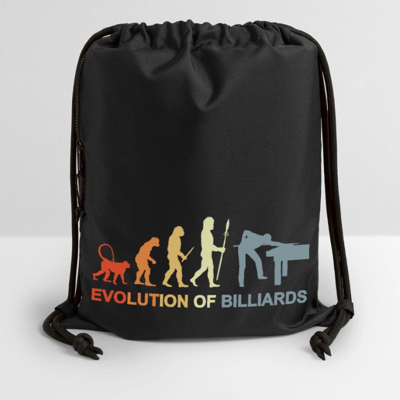 Pool Billard Evolution Turnbeutel aus Recycling-Material
