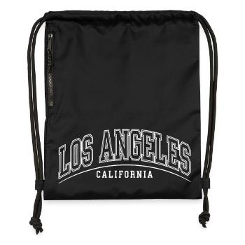Los Angeles Schriftzug im College-Stil - Turnbeutel aus Recycling-Material - military Green - Vorne