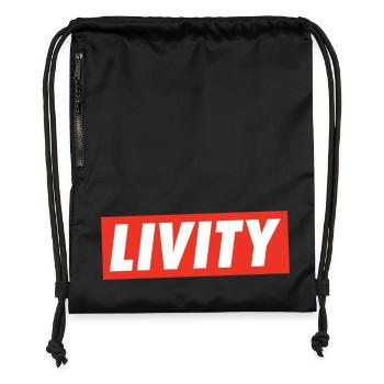 Livity Jah Rastafari Rasta One Love INI Roots - Gymsac made from recycled material - black - Front
