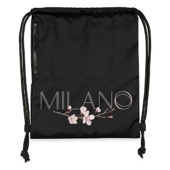 MILANO – Blossom Chic - Gymsac made from recycled material - black - Front
