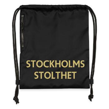 Stockholm Pride - Gymsac made from recycled material - black - Front