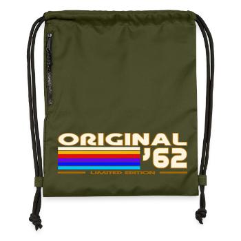 1962 - Gymsac made from recycled material - military green - Front