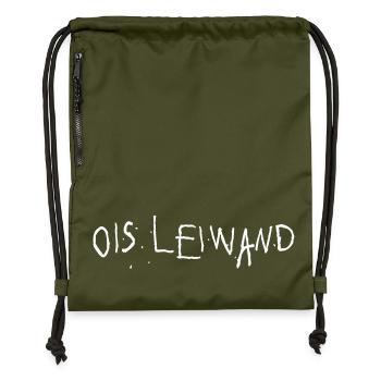 ois leiwand wien dialekt wienerisch - Turnbeutel aus Recycling-Material - military Green - Vorne
