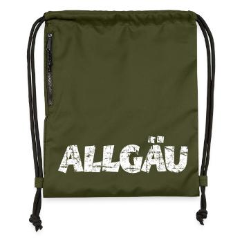 Allgäu - Turnbeutel aus Recycling-Material - military Green - Vorne